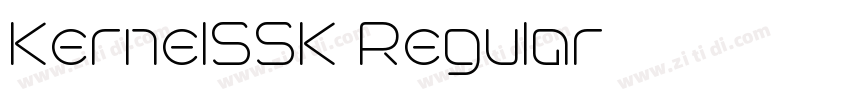 KernelSSK Regular字体转换 KernelSSK Regular字体转换